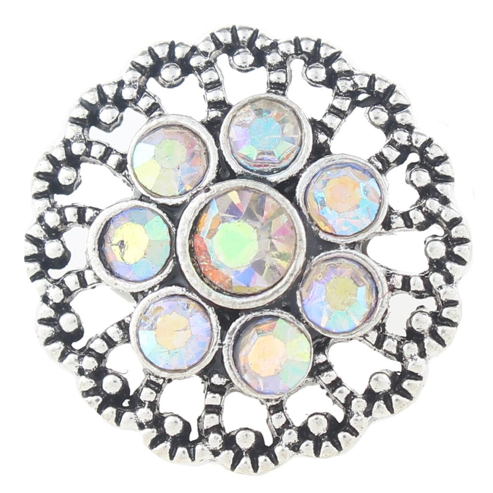 Snap Button with rhinestone