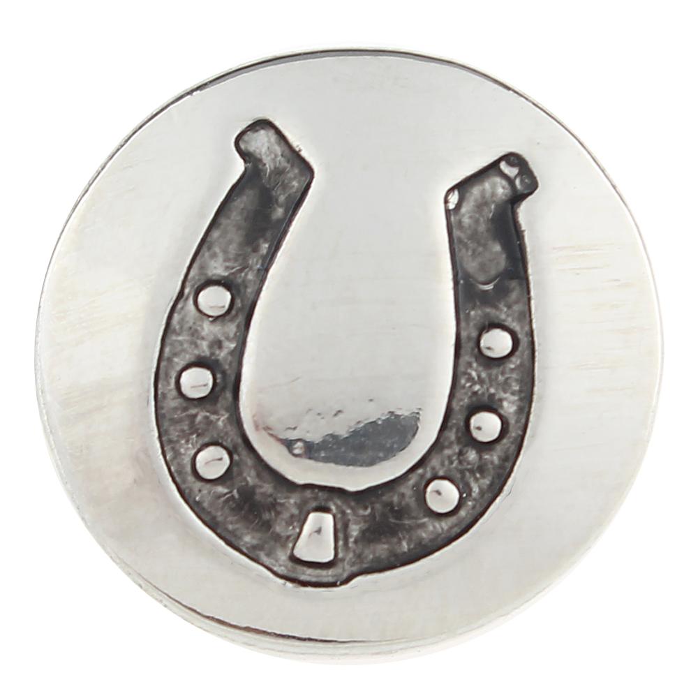 Animal Horseshoe 20mm Snap Button