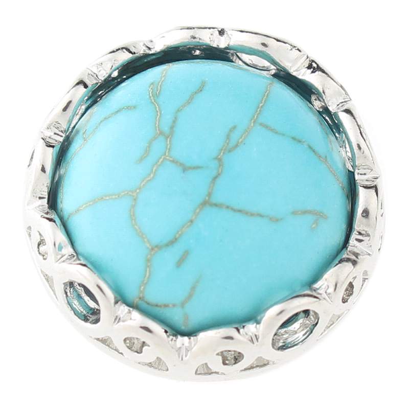 Natural turquoise snaps 20mm Snaps Button