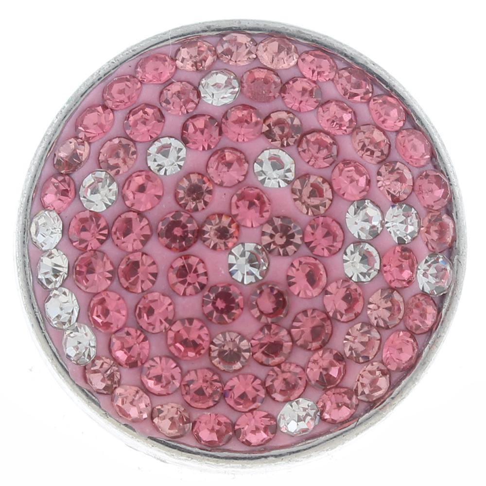 18mm Sugar snaps Alloy with rhinestones snaps jewelry