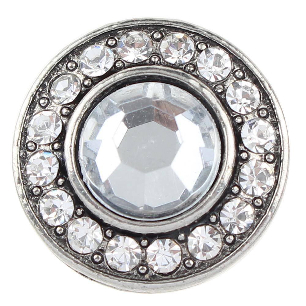 20mm White Design snap buttons Pops