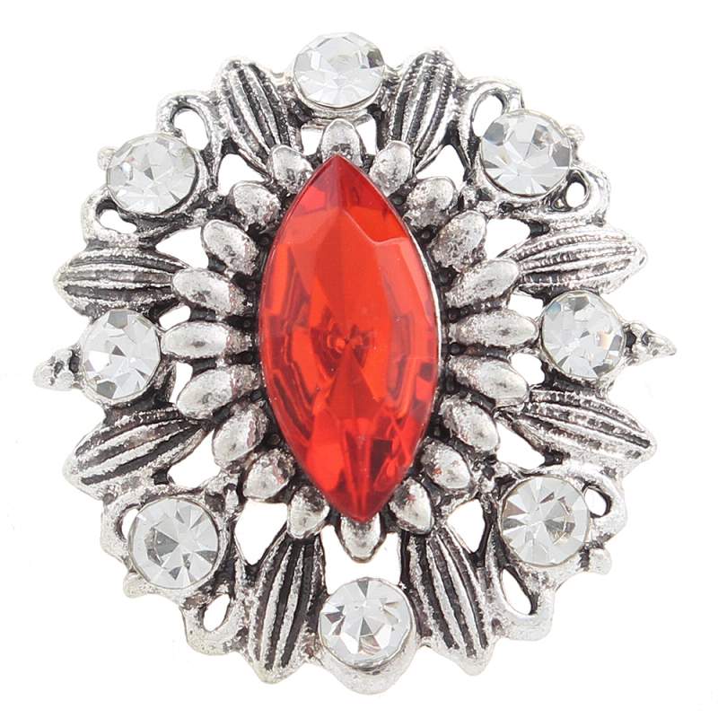 20mm design snaps buttons with rhinestone