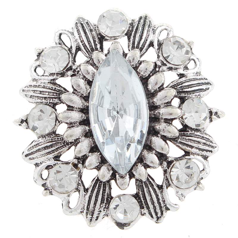 20mm design snaps buttons with rhinestone