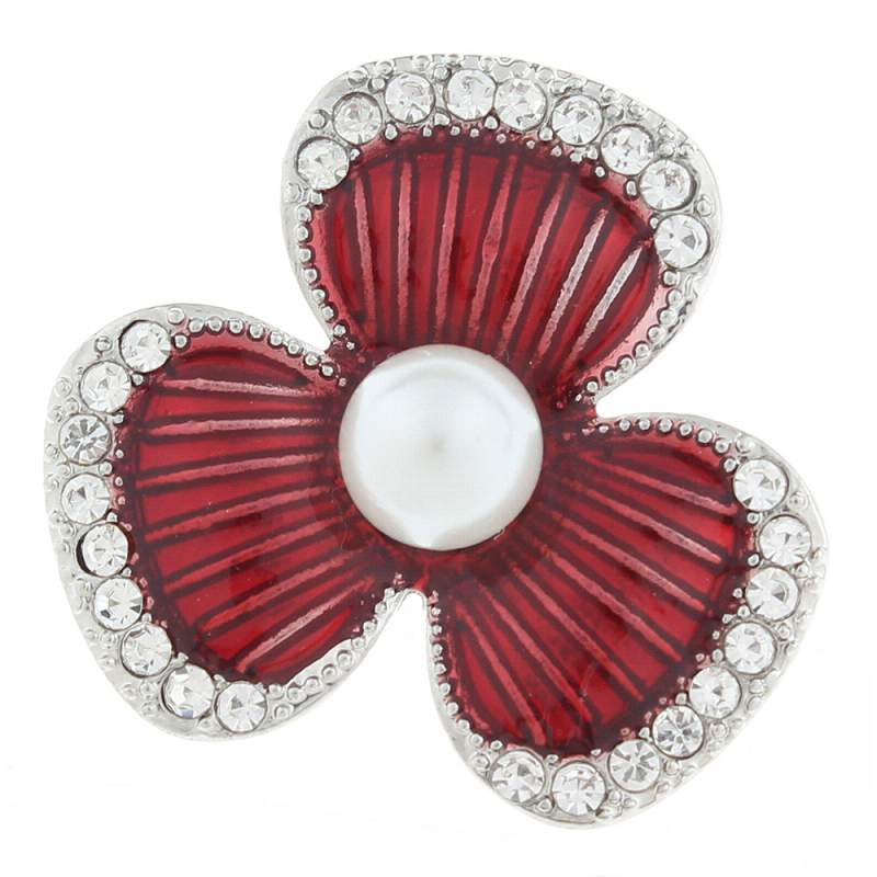 20mm design snaps buttons with rhinestone