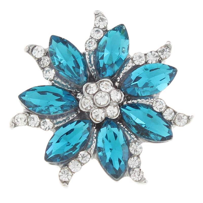 20mm design snaps buttons with rhinestone