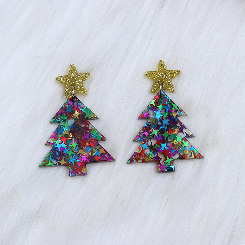 Christmas earrings