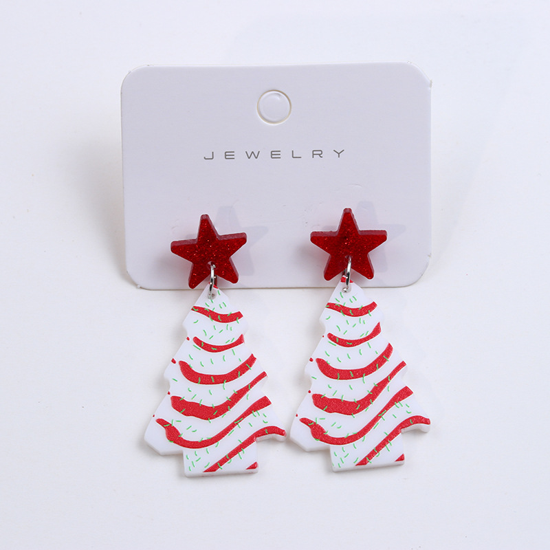 Christmas earrings