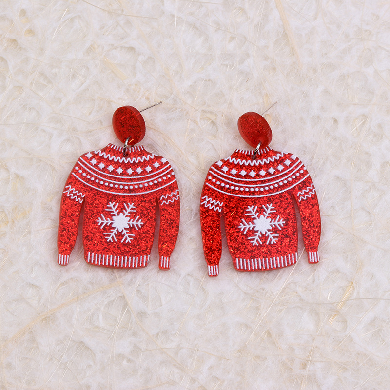 Christmas earrings