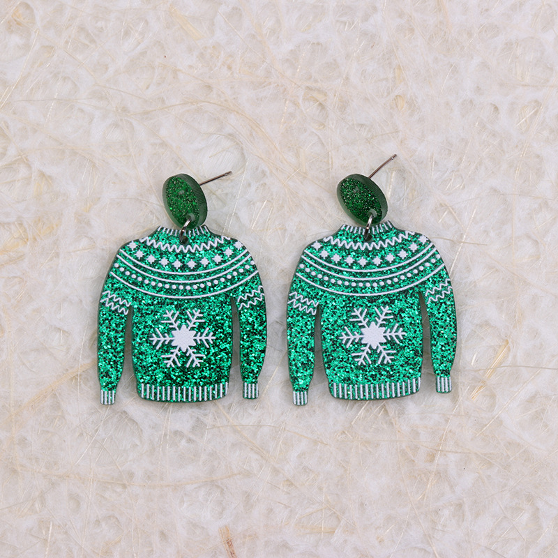 Christmas earrings