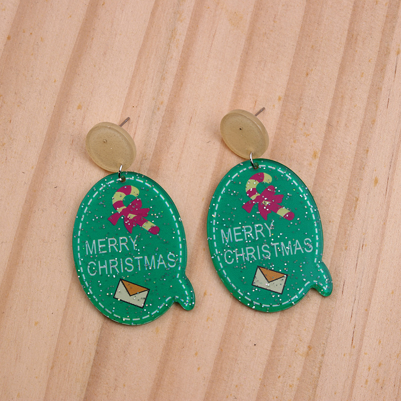 Christmas earrings