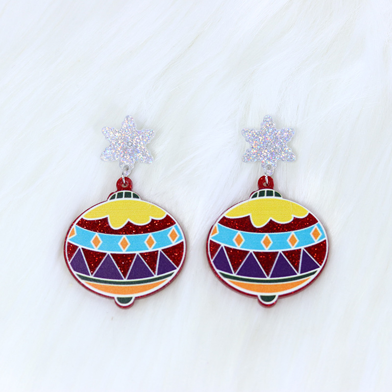 Christmas earrings