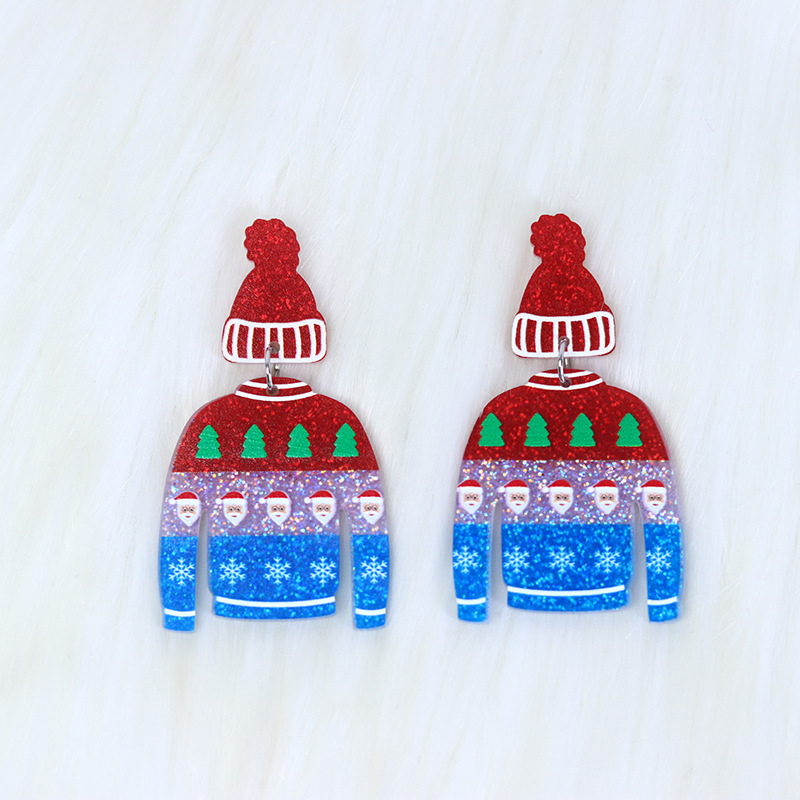 Christmas earrings