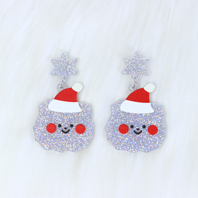 Christmas earrings