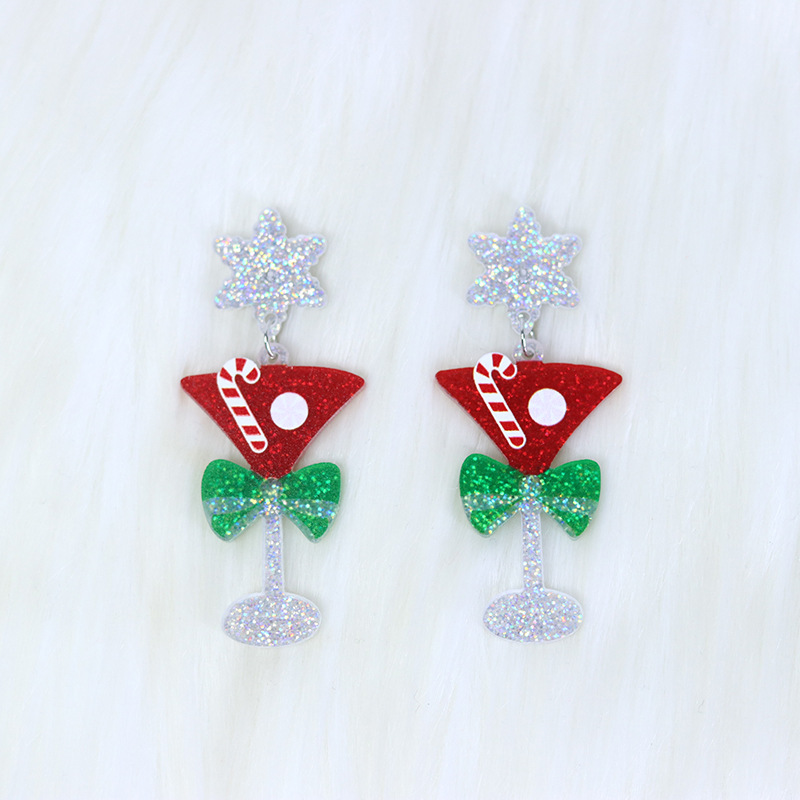 Christmas earrings