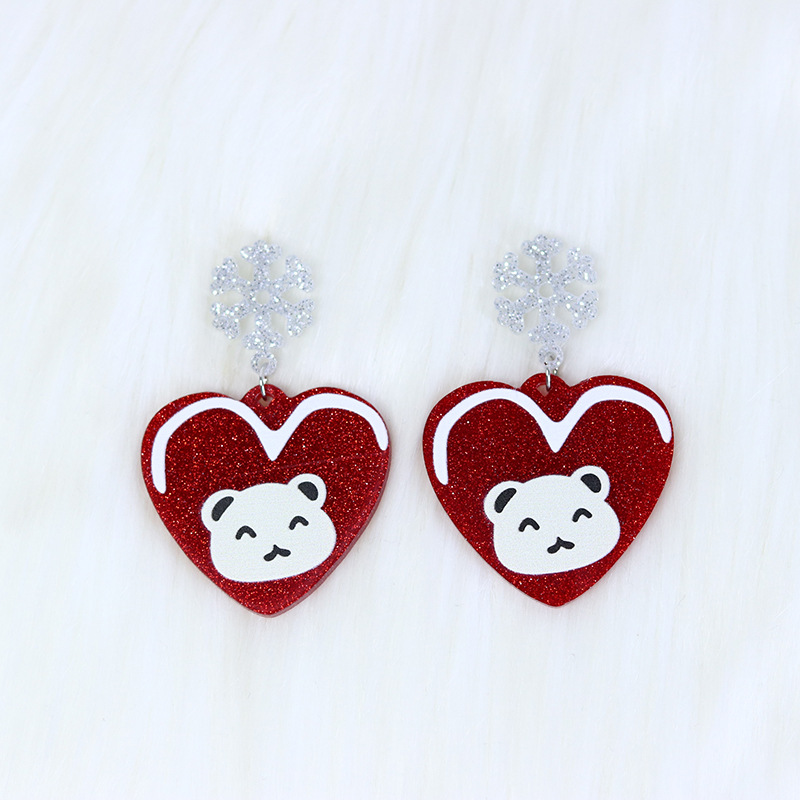 Christmas earrings