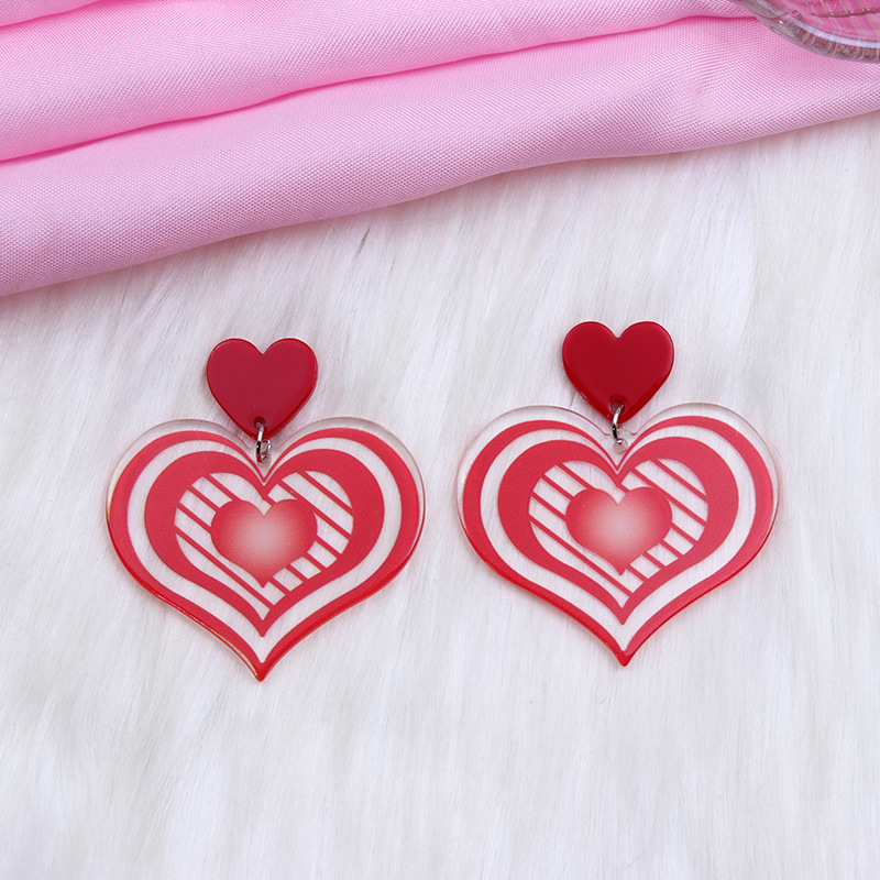 Love heart Earrings
