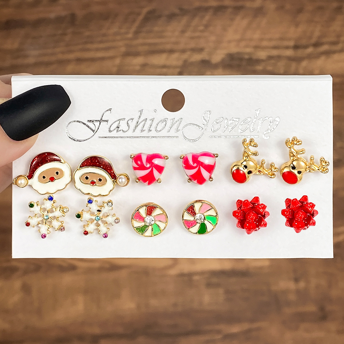 Christmas earring set