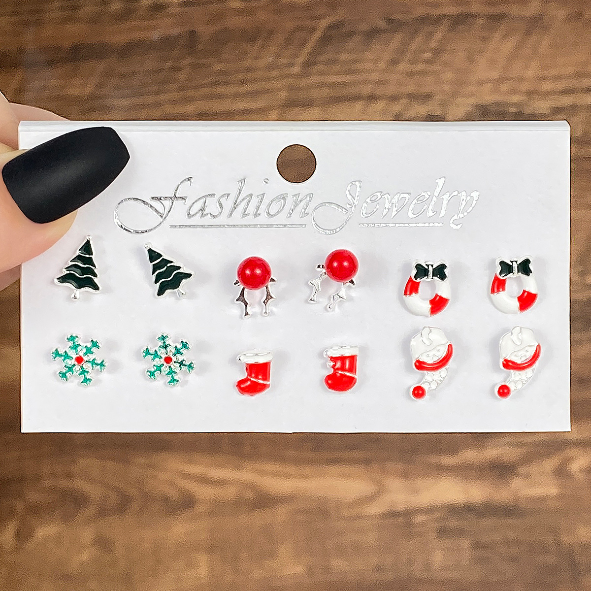 Christmas earring set