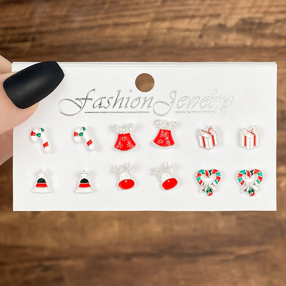 Christmas earring set