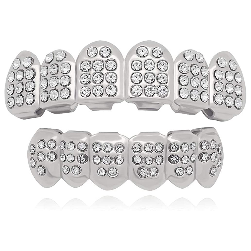 Hip Hop Teeth Grillz + Extra Molding Bars