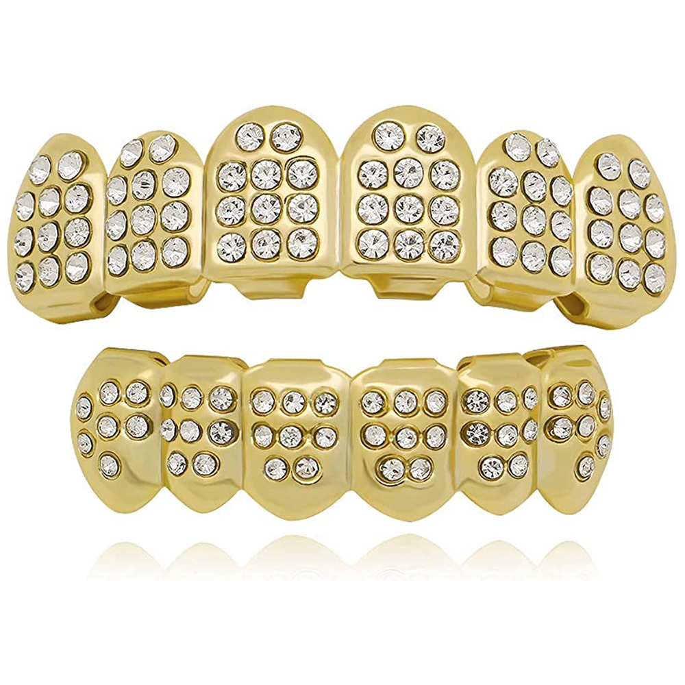 Hip Hop Teeth Grillz + Extra Molding Bars