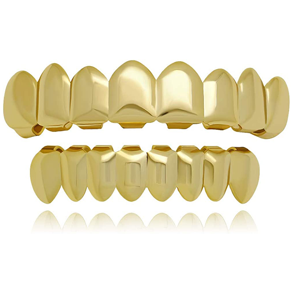 Hip Hop Teeth Grillz + Extra Molding Bars