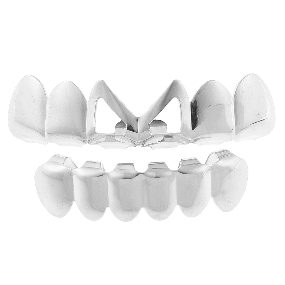 Hip Hop Teeth Grillz + Extra Molding Bars