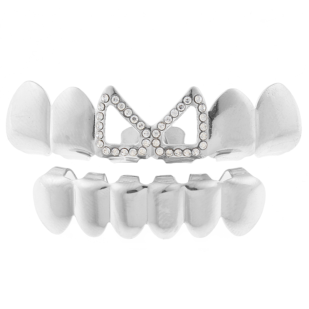 Hip Hop Teeth Grillz + Extra Molding Bars