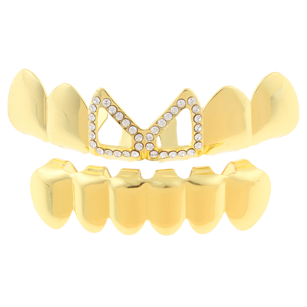 Hip Hop Teeth Grillz + Extra Molding Bars