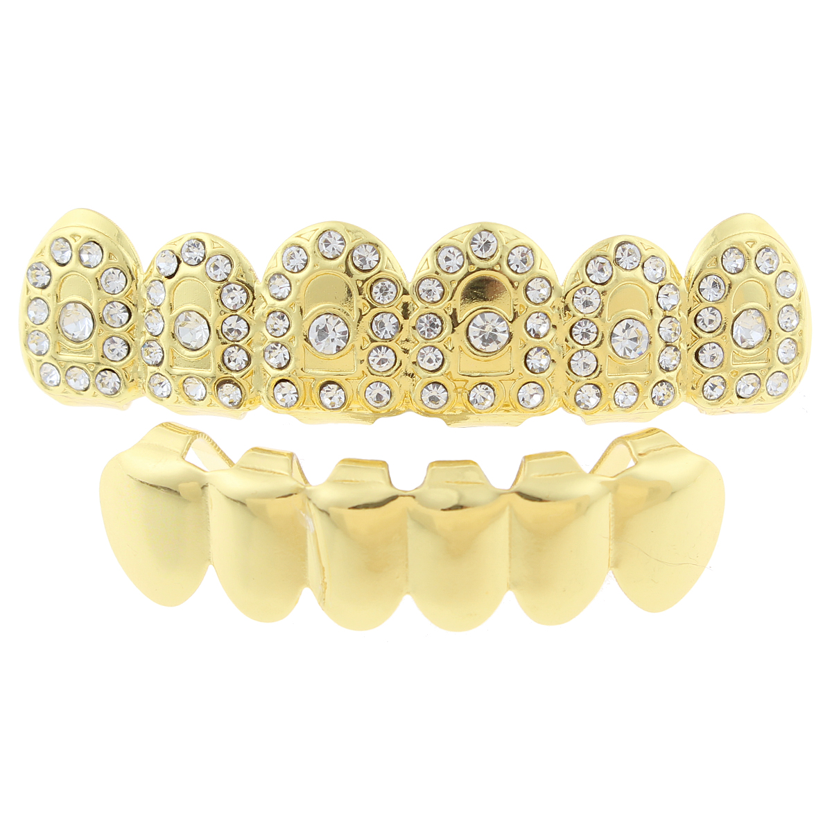 Hip Hop Teeth Grillz + Extra Molding Bars