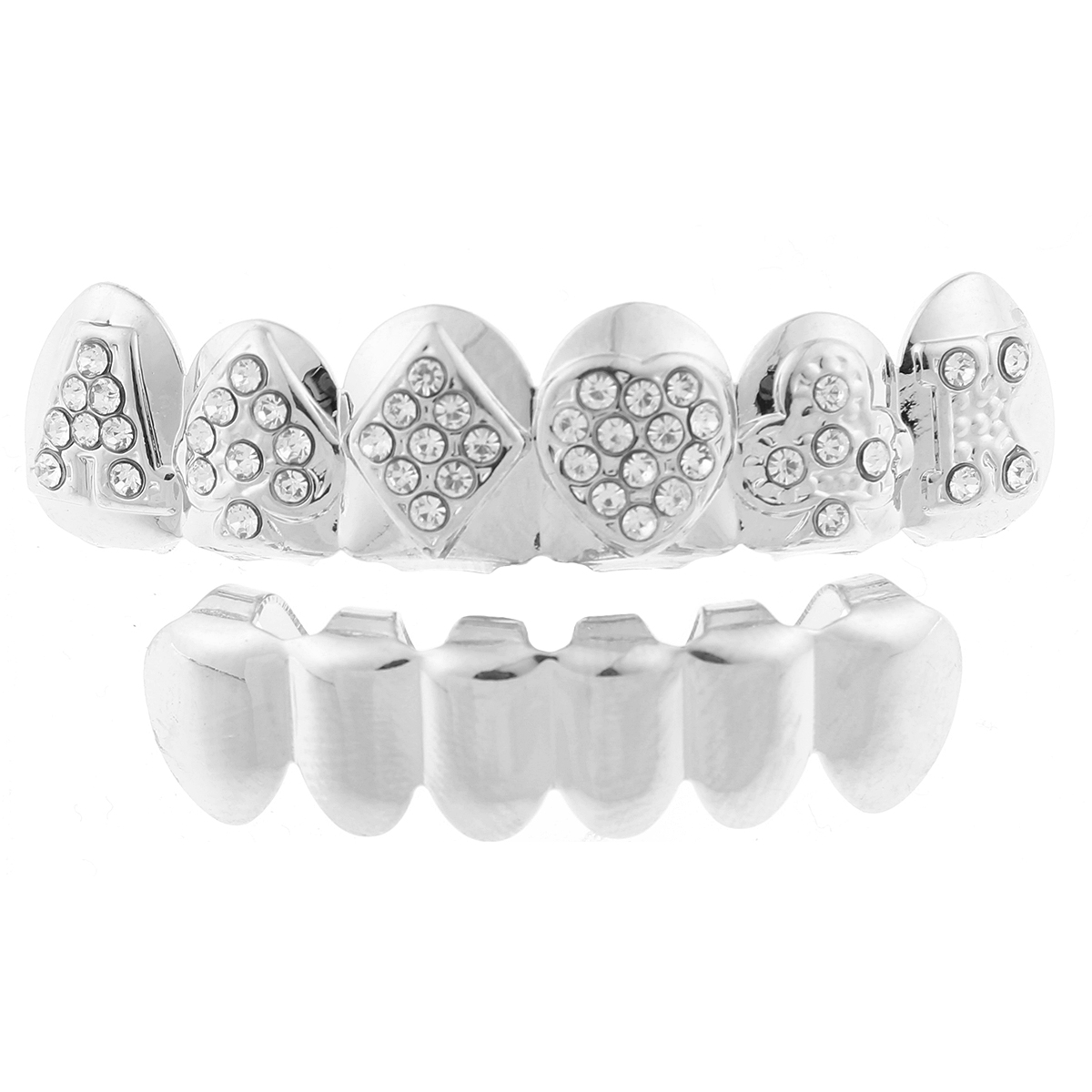 Hip Hop Teeth Grillz + Extra Molding Bars