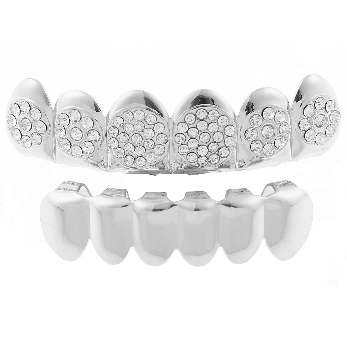 Hip Hop Teeth Grillz + Extra Molding Bars