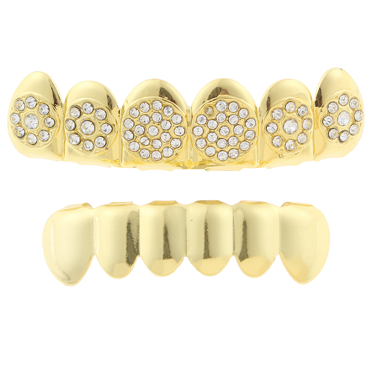 Hip Hop Teeth Grillz + Extra Molding Bars