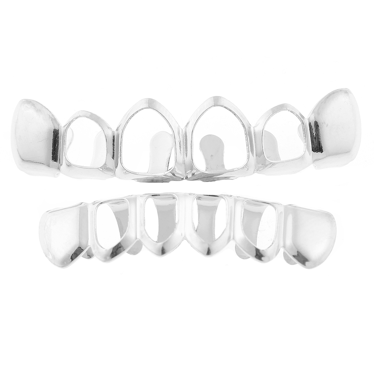 Hip Hop Teeth Grillz + Extra Molding Bars