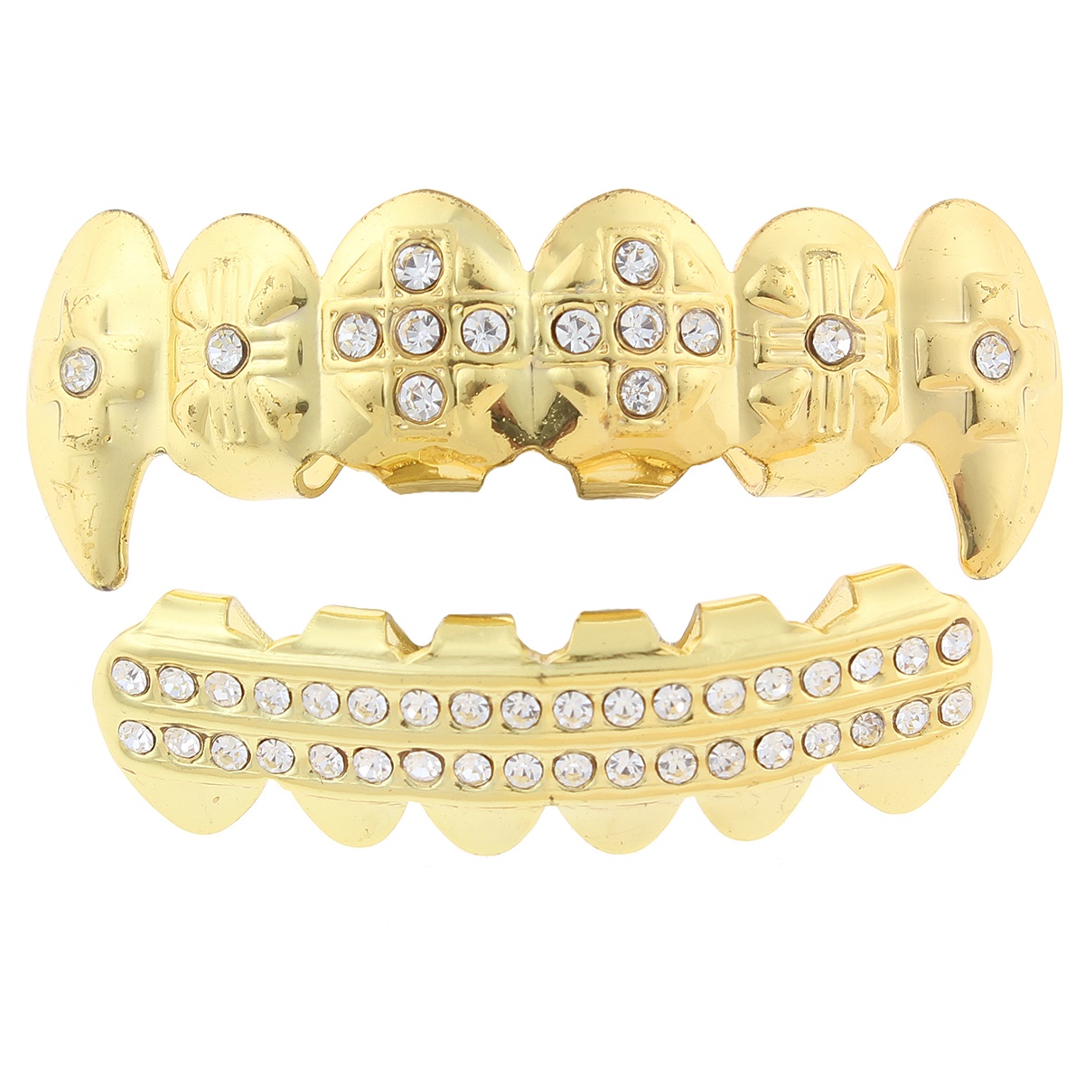 Hip Hop Teeth Grillz + Extra Molding Bars