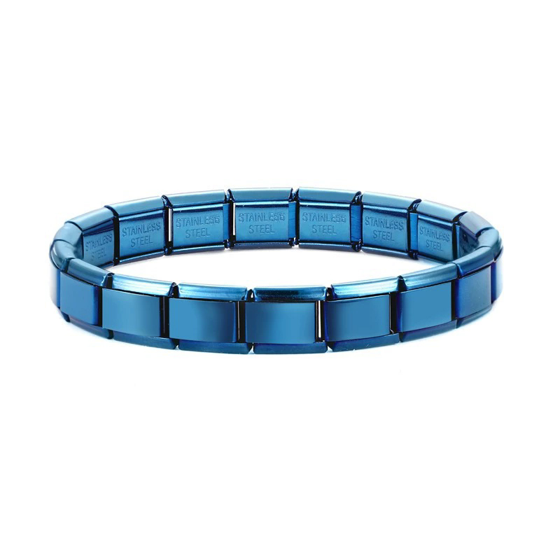 Italian Modular Bracelet Stainless Steel W: 9mm
Italian Nomination Composable Bracelet