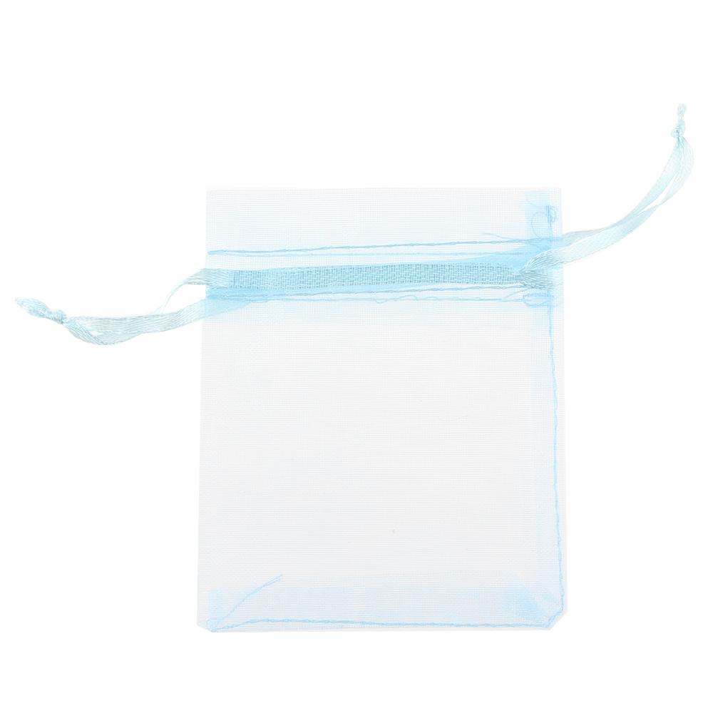 Blue 7*9 cm Gauze bag For gift package