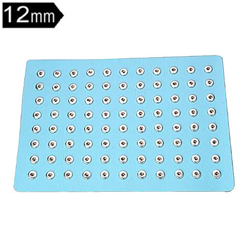 PU leather 88 buttons snap Display fit 12mm snaps