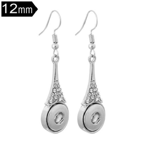 12mm Mini snaps Earrings