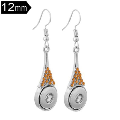 12mm Mini snaps Earrings