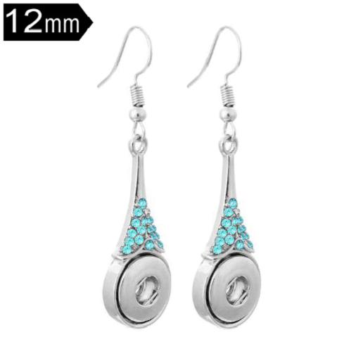 12mm Mini snaps Earrings