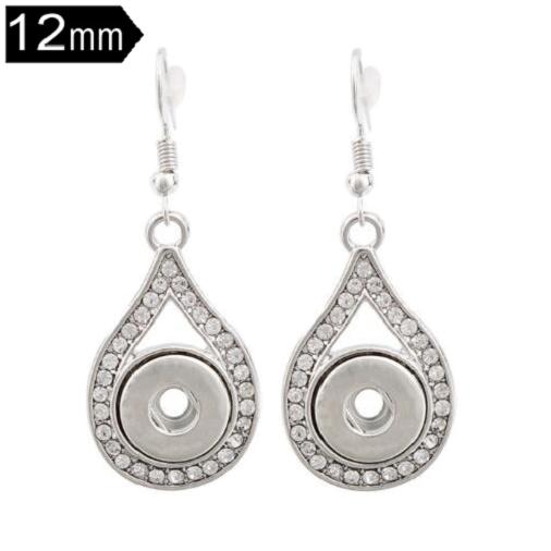 12mm Mini snaps Earrings