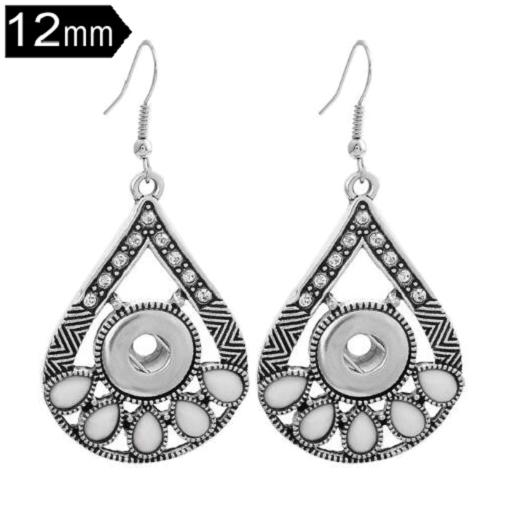 12mm Mini snaps Earrings