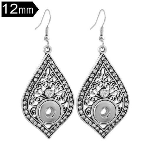 12mm Mini snaps Earrings