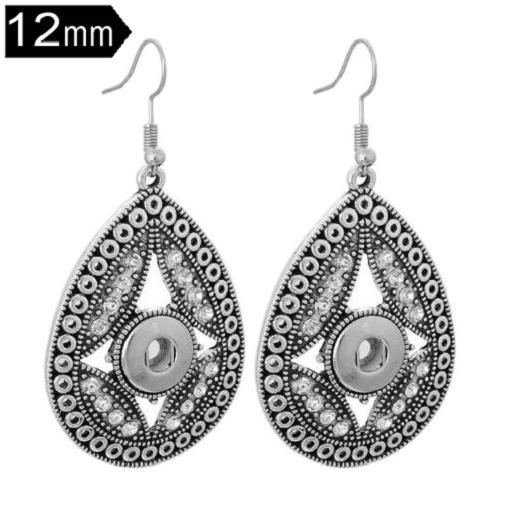 12mm Mini snaps Earrings