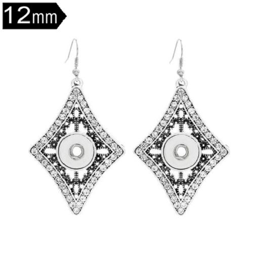 12mm Mini snaps Earrings