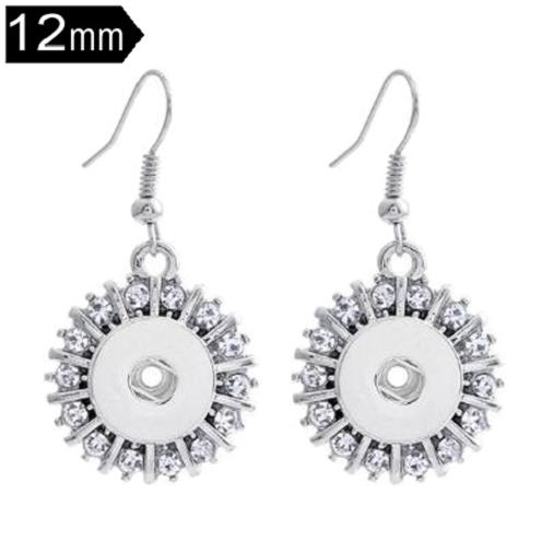 12mm Mini snaps Earrings