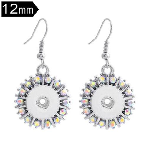 12mm Mini snaps Earrings