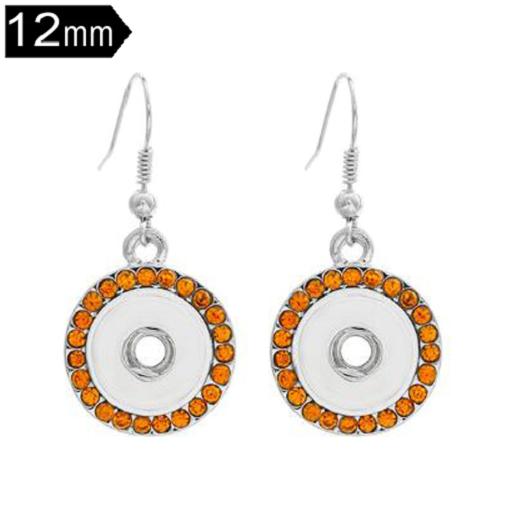 12mm Mini snaps Earrings