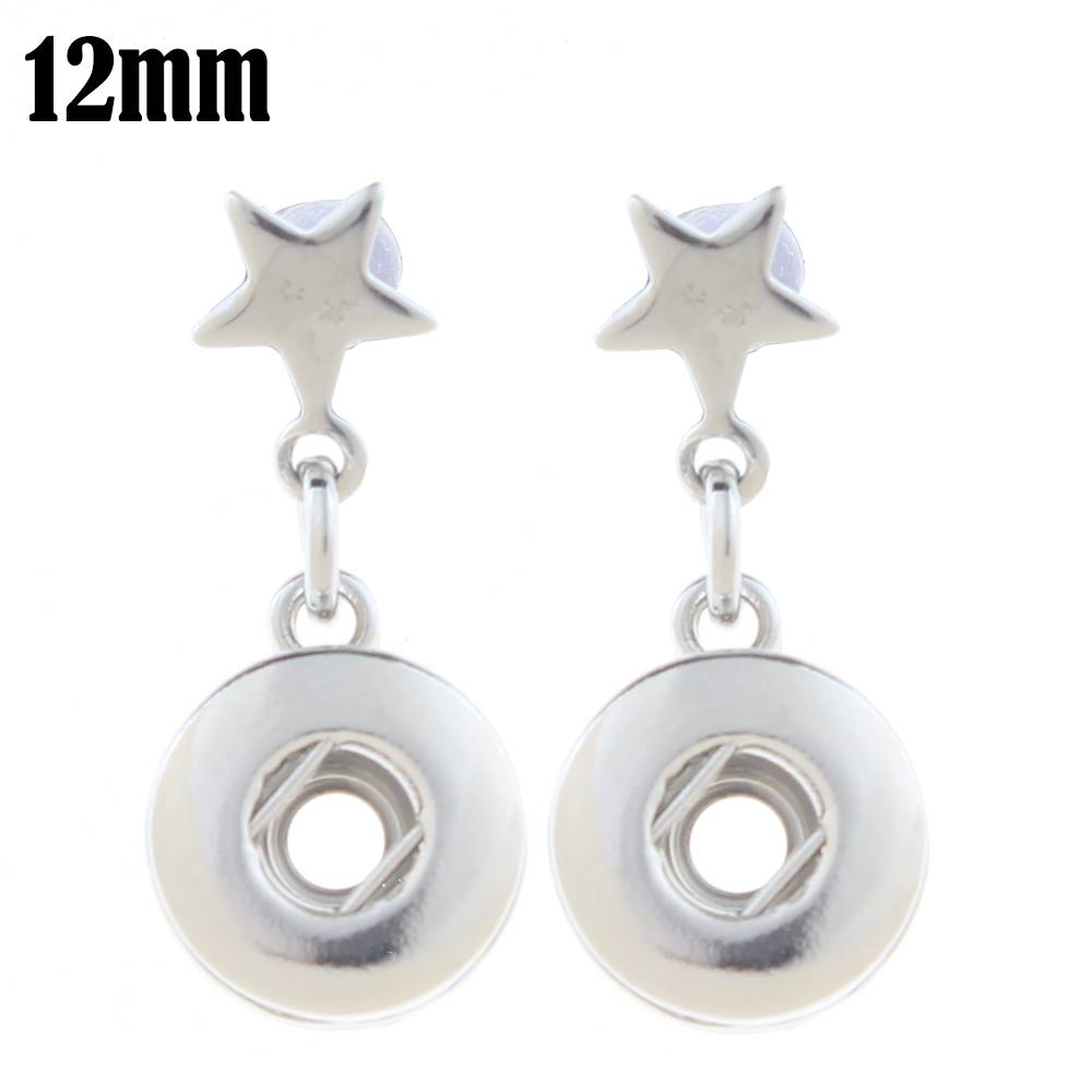 12mm Mini snaps Earrings